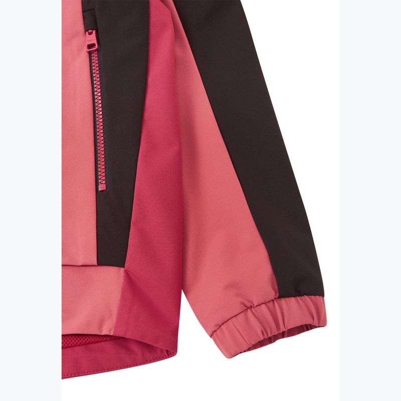 Children's hybrid jacket Reima Vaeltava cranberry 5