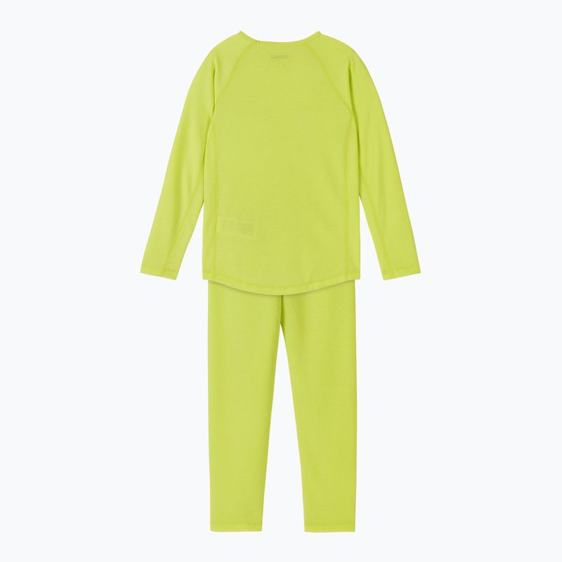 Children's thermal underwear set Reima Lani bright lime 2