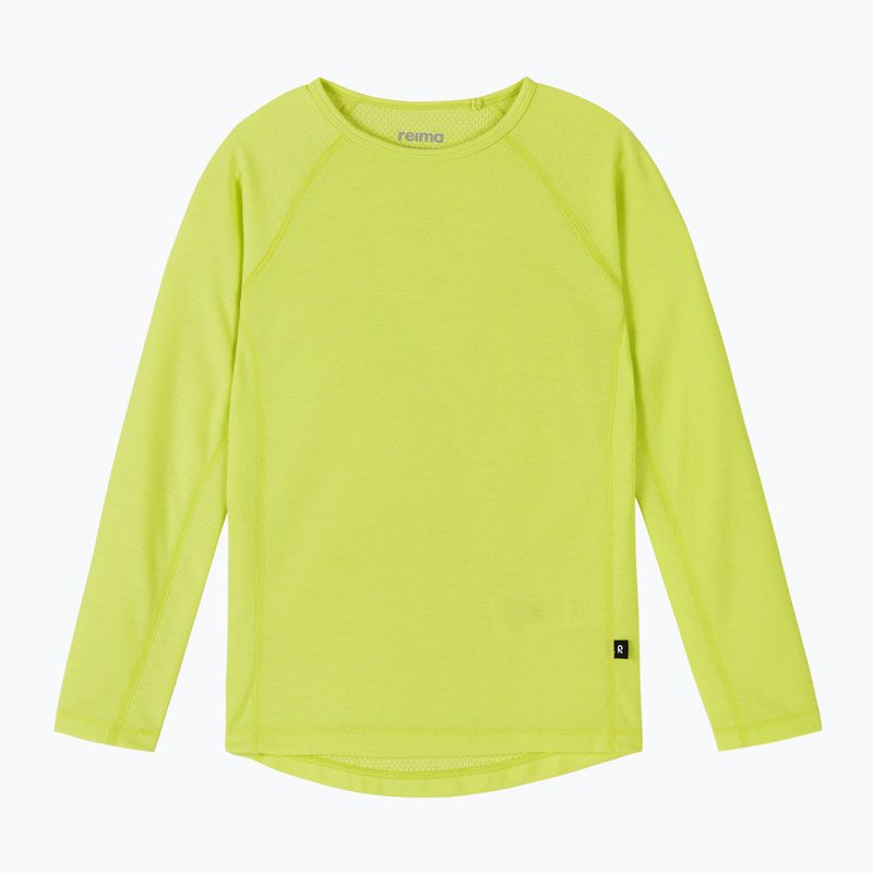 Children's thermal underwear set Reima Lani bright lime 3