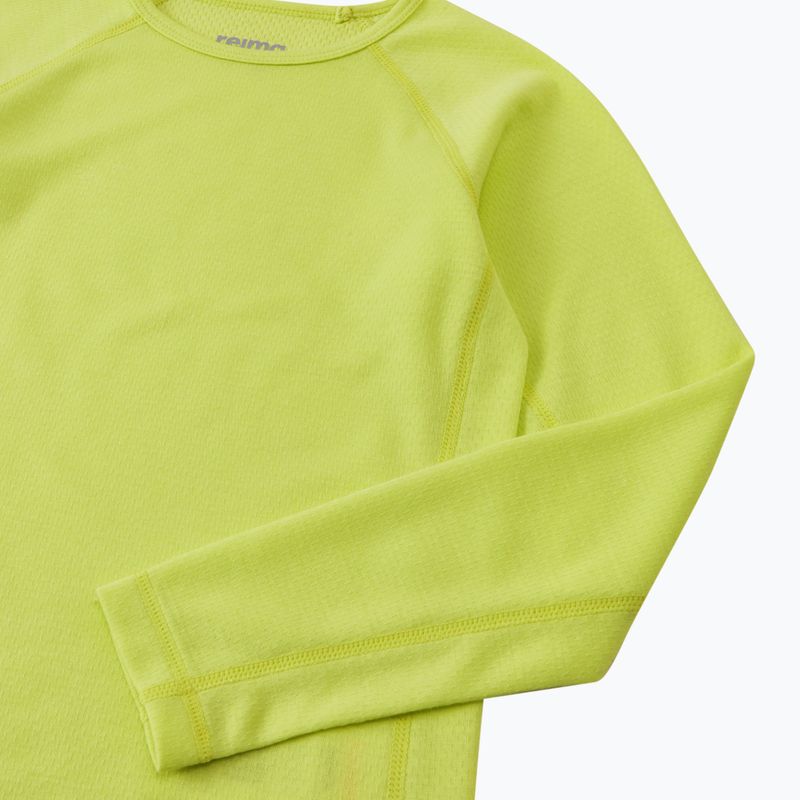 Children's thermal underwear set Reima Lani bright lime 5