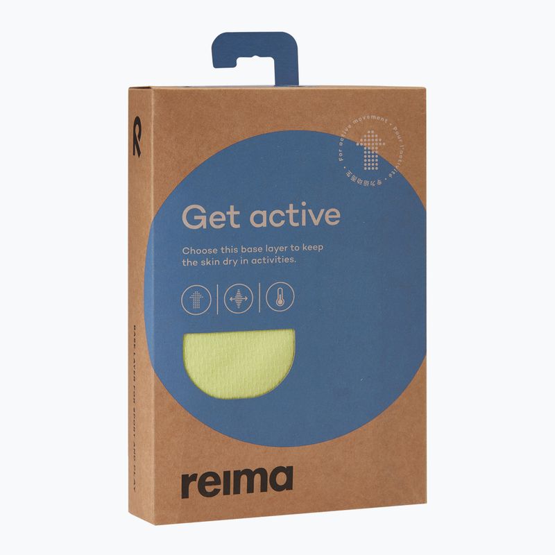 Children's thermal underwear set Reima Lani bright lime 8