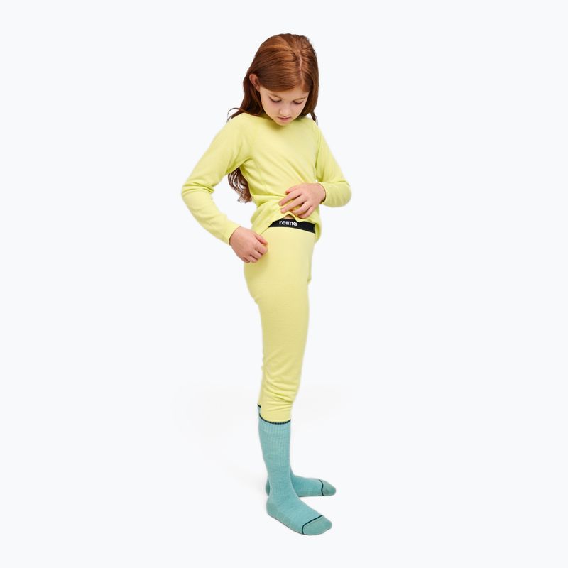 Children's thermal underwear set Reima Lani bright lime 9