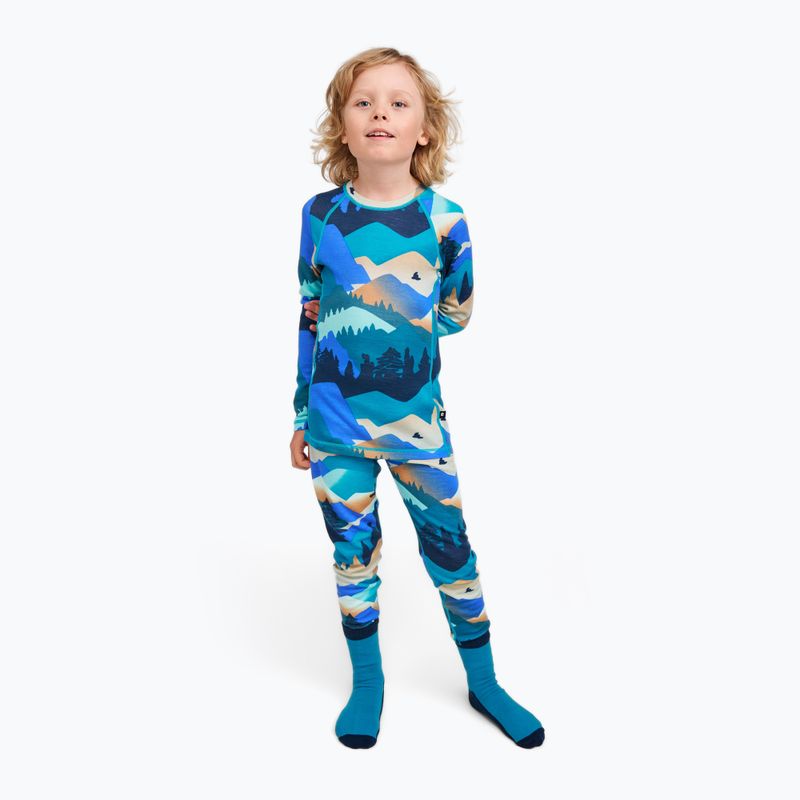 Children's thermal underwear set Reima Taitoa navy 9
