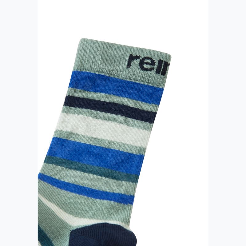Children's socks Reima Parit 2 pack stone green 2
