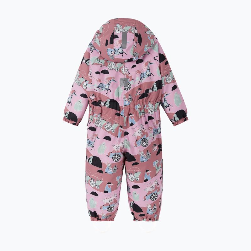 Children's ski suit Reima Puhuri rose blush 2