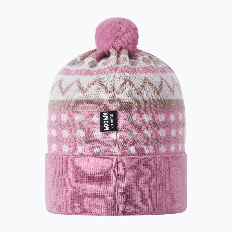 Children's winter hat Reima Moomin Flinga grey pink 2