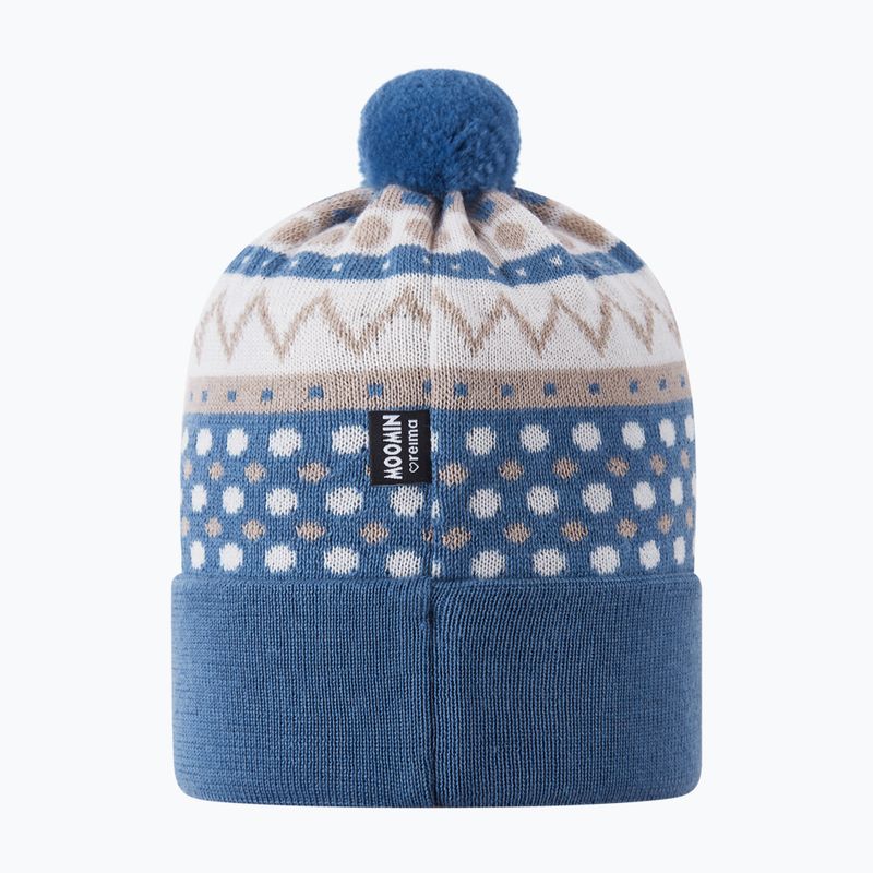 Children's winter hat Reima Moomin Flinga blue ocean 2