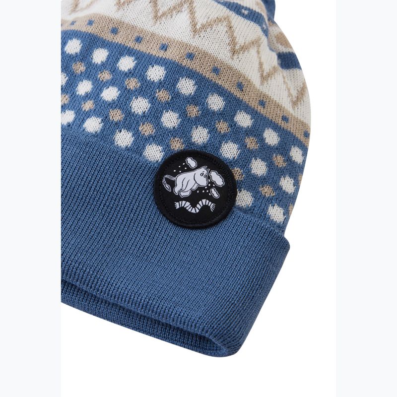 Children's winter hat Reima Moomin Flinga blue ocean 3