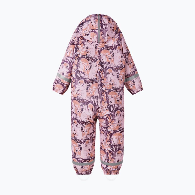 Children's rain suit Reima Moomin Rapakko pale rose 2