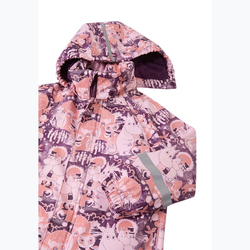 Children's rain suit Reima Moomin Rapakko pale rose 3