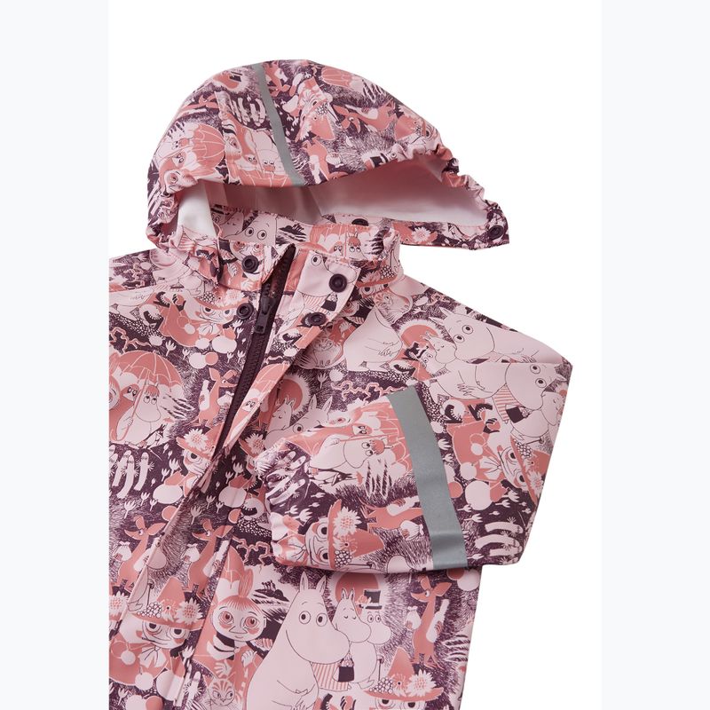 Children's rain jacket Reima Vesi pale rose 3