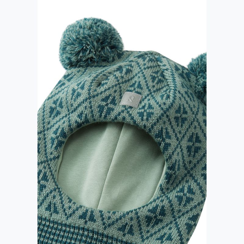 Children's balaclava Reima Kuuraan stone green 3