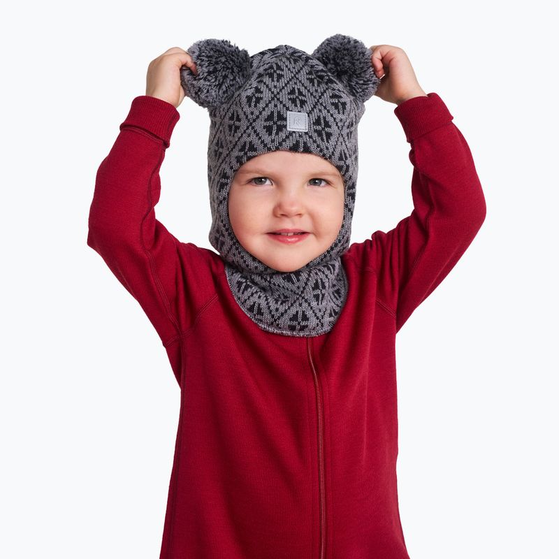 Children's balaclava Reima Kuuraan melange grey 5
