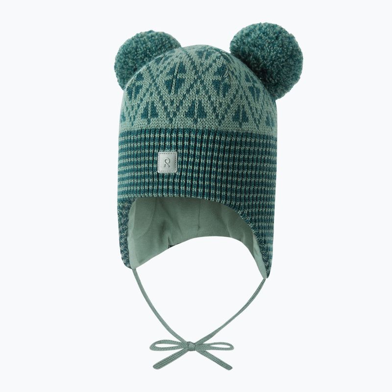 Children's winter hat Reima Kuuru stone green