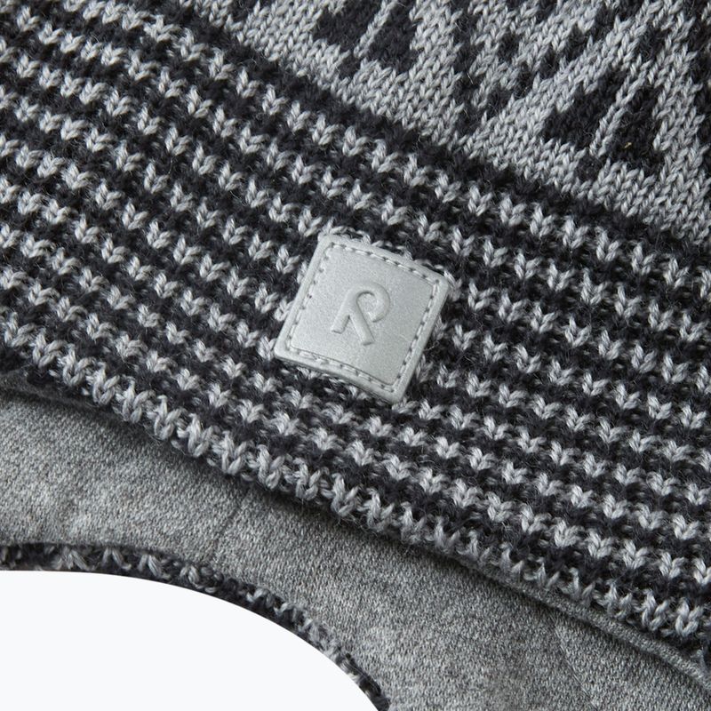 Children's winter hat Reima Kuuru melange grey 3