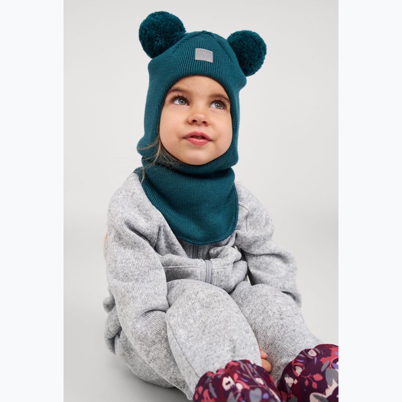 Children's balaclava Reima Vekkuli dark teal 5