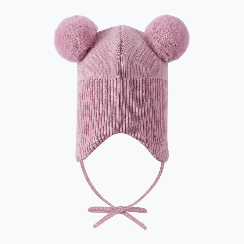 Children's winter hat Reima Kumpi grey pink 2
