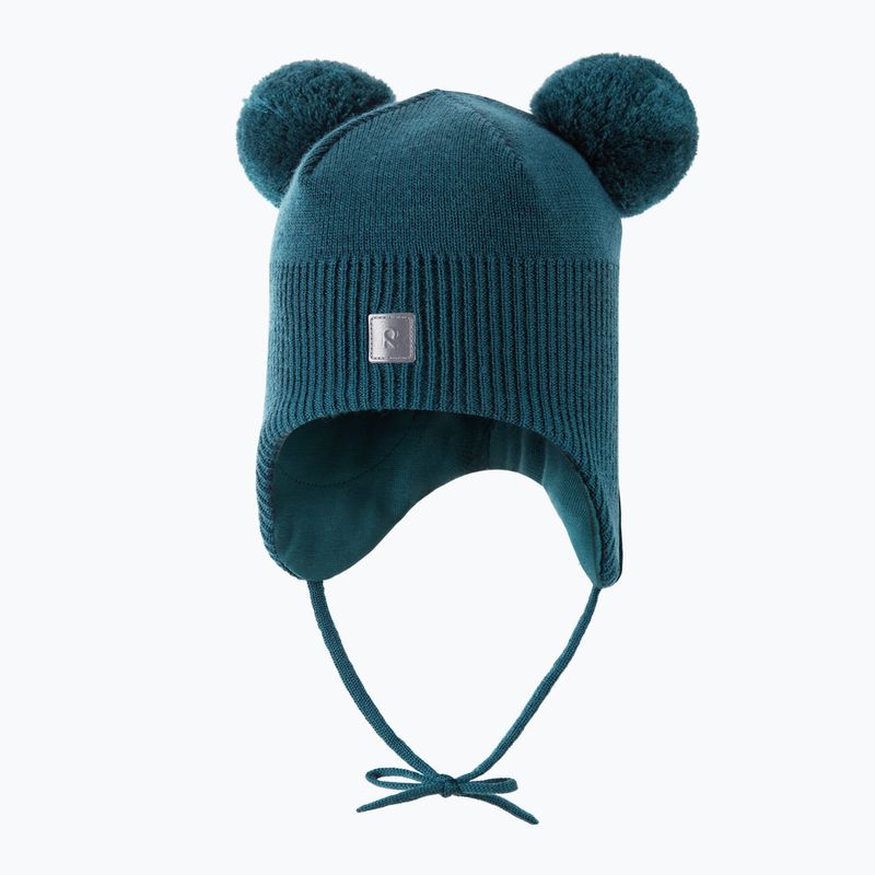 Children's winter hat Reima Kumpi dark teal