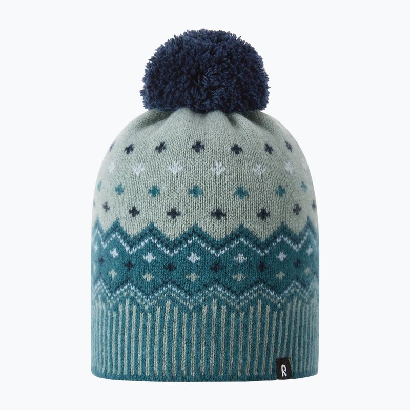 Children's winter hat Reima Pohjoinen dark teal