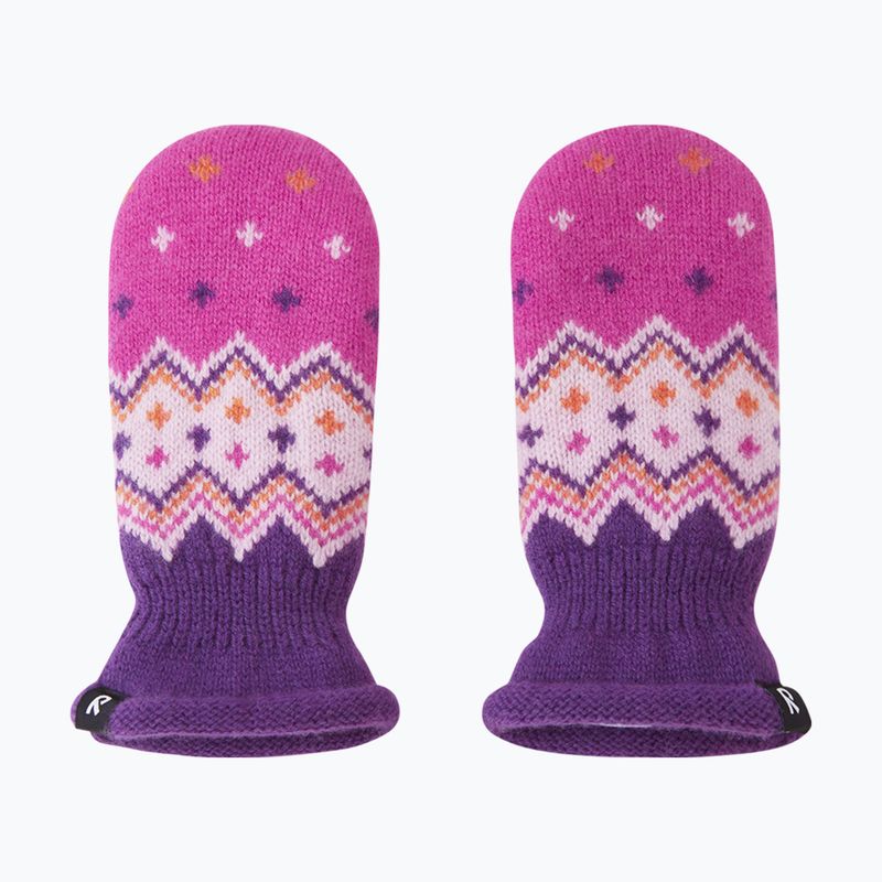 Children's winter gloves Reima Lapanen plum purple 2