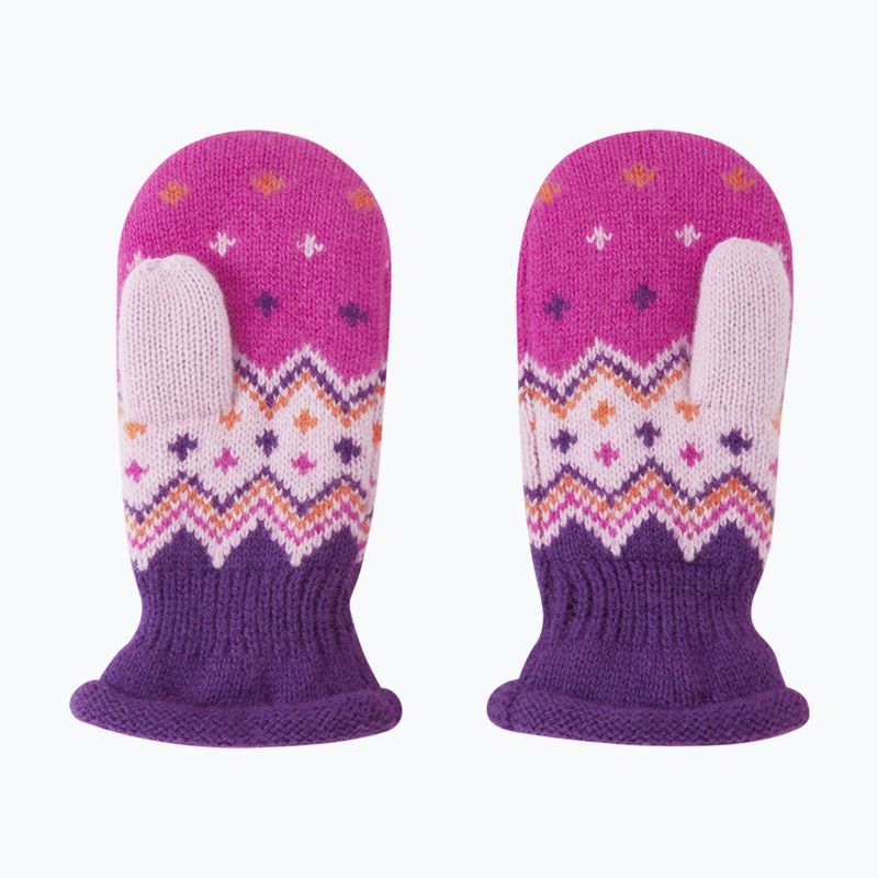 Children's winter gloves Reima Lapanen plum purple 3