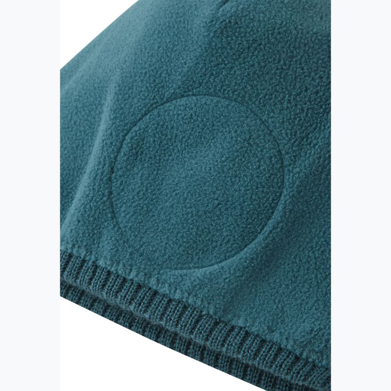 Children's winter hat Reima Kirjoen dark teal 4