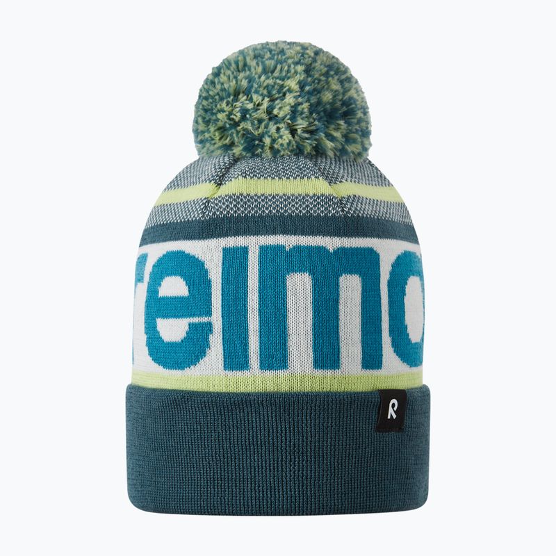 Children's winter hat Reima Taasko dark teal