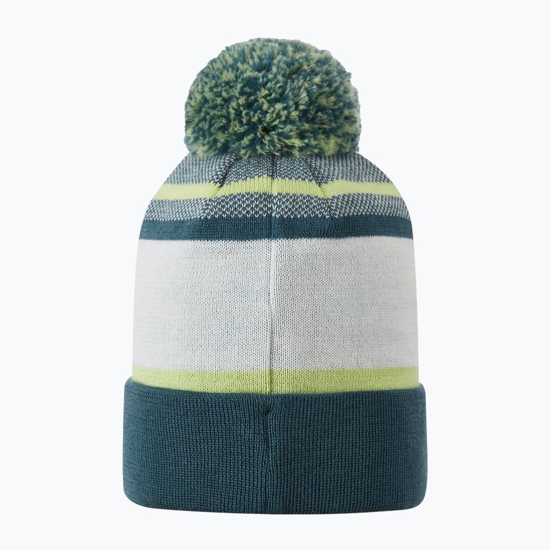 Children's winter hat Reima Taasko dark teal 2