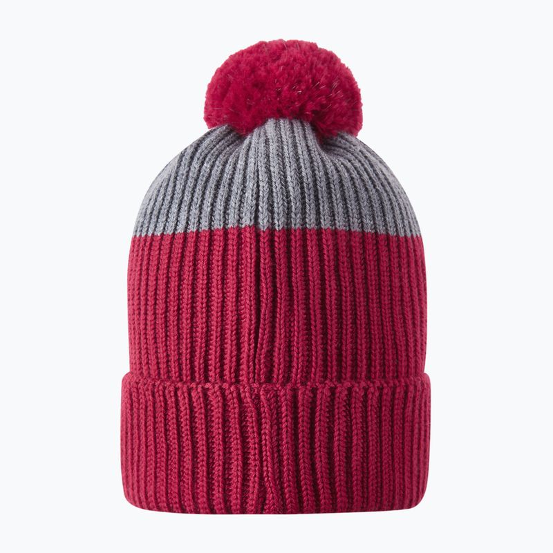 Children's winter hat Reima Pilke cranberry 2