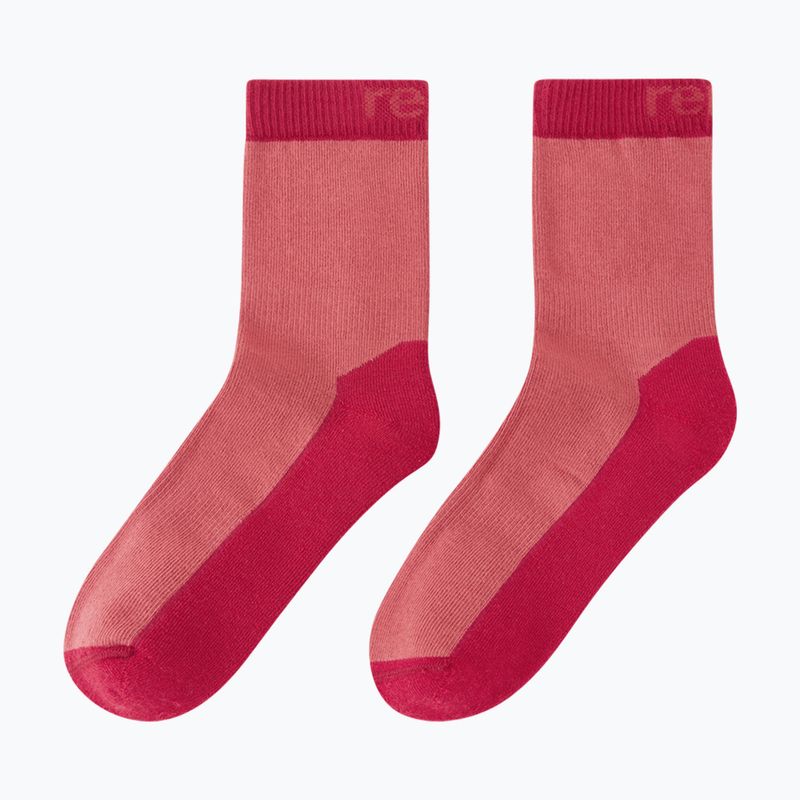 Children's socks Reima Villalla red clay