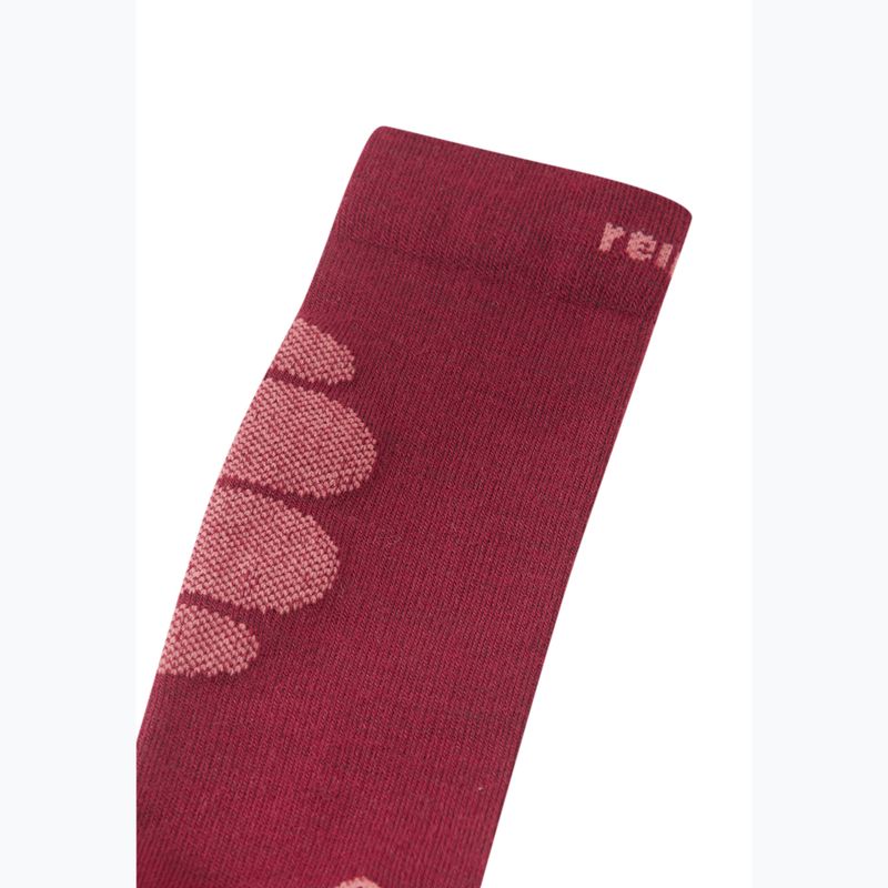 Children's socks Reima Atleetti cranberry 2