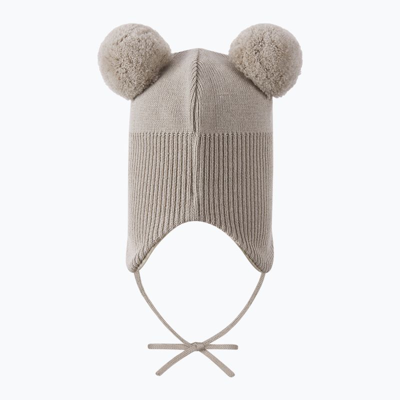 Children's winter hat Reima Kumpi earthy beige 2