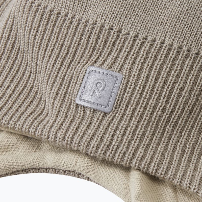 Children's winter hat Reima Kumpi earthy beige 3