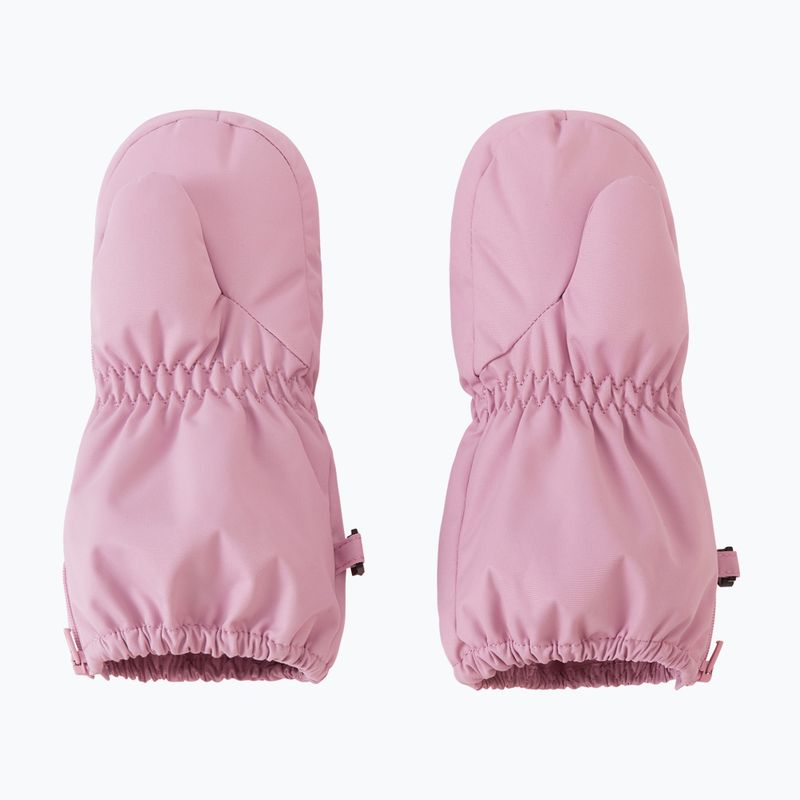 Children's winter gloves Reima Villatassu grey pink 3