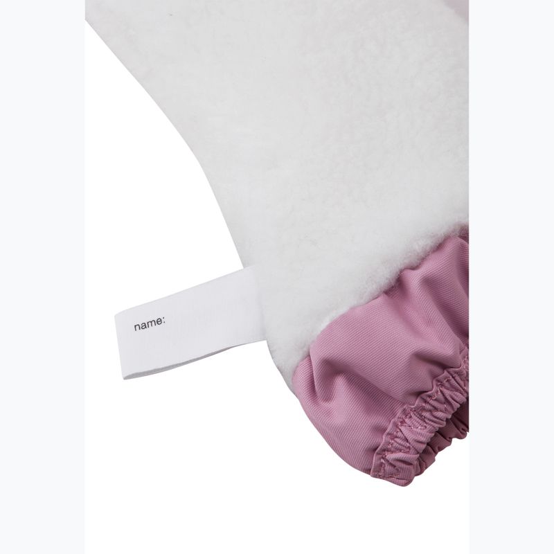Children's winter gloves Reima Villatassu grey pink 4