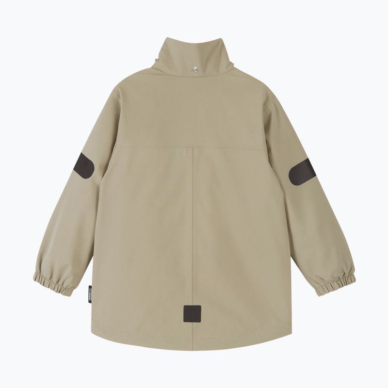 Children's rain jacket Reima Symppis earthy beige 2
