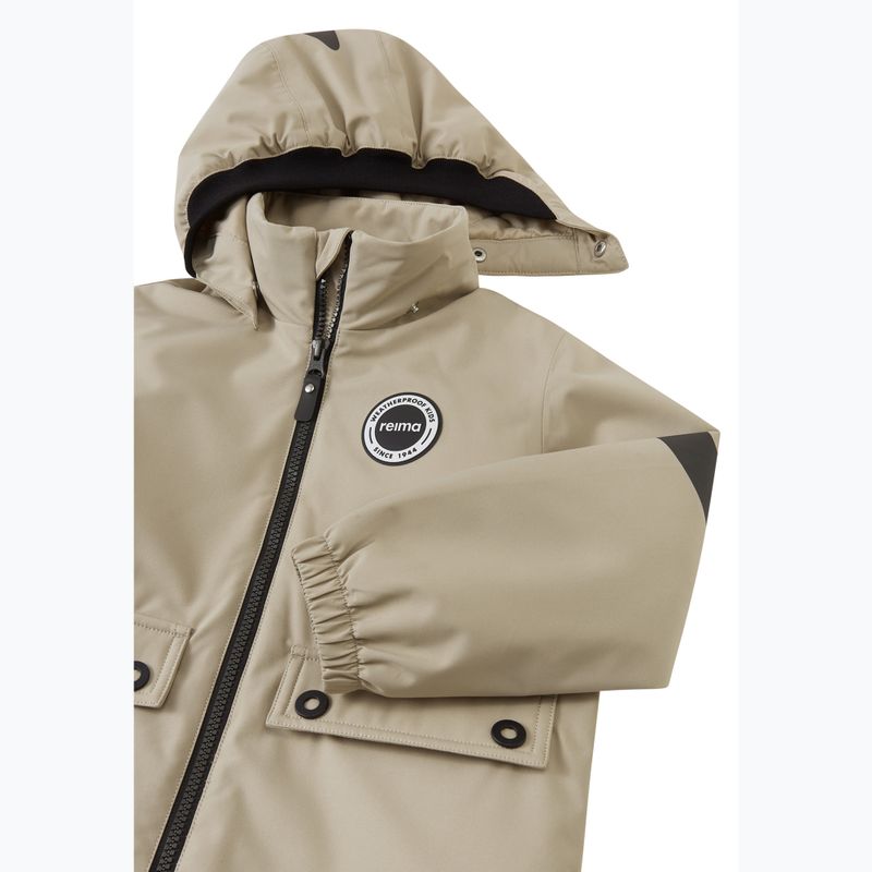 Children's rain jacket Reima Symppis earthy beige 3