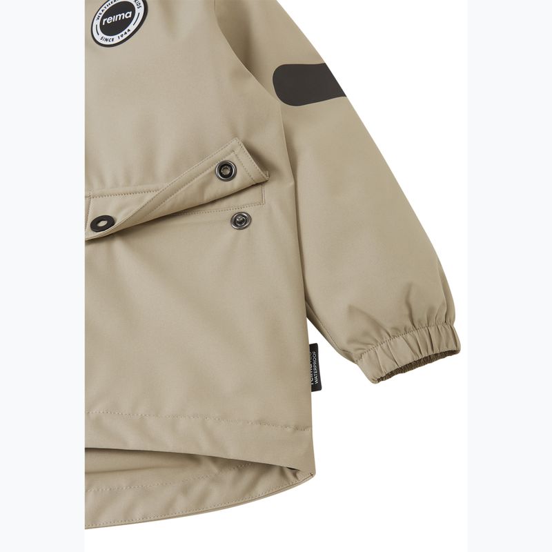 Children's rain jacket Reima Symppis earthy beige 4