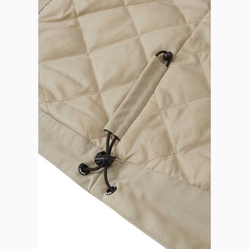 Children's rain jacket Reima Symppis earthy beige 5