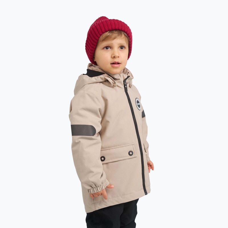 Children's rain jacket Reima Symppis earthy beige 7