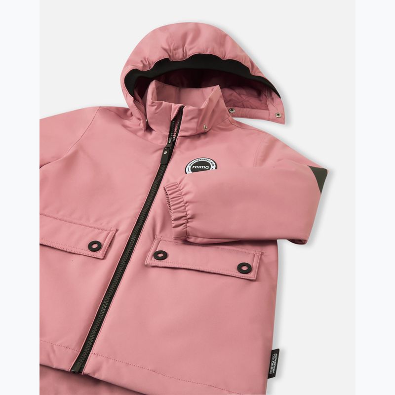 Children's rain jacket Reima Symppis rose blush 4