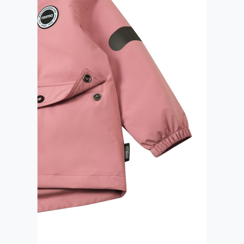 Children's rain jacket Reima Symppis rose blush 5