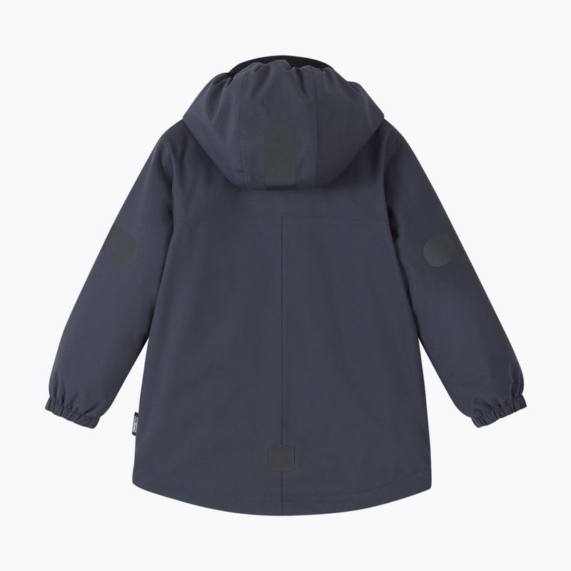 Children's rain jacket Reima Symppis soft black 2