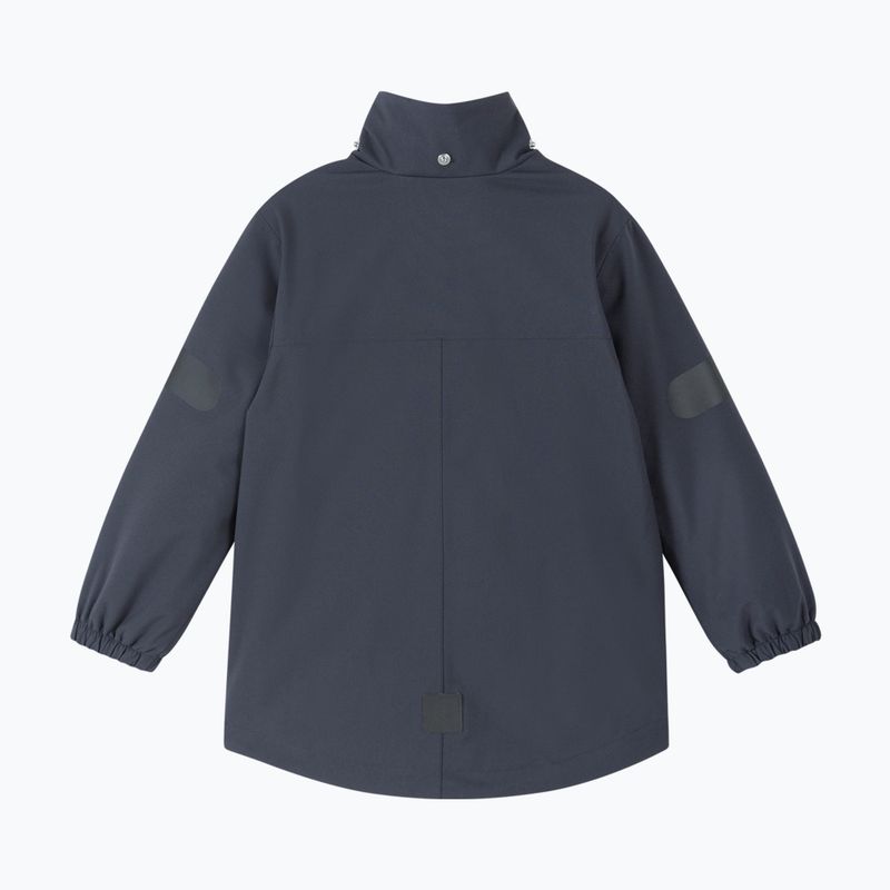 Children's rain jacket Reima Symppis soft black 3