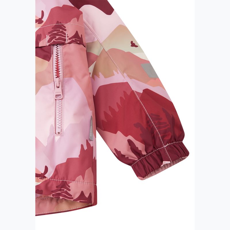 Children's jacket Reima Muonio grey pink 5