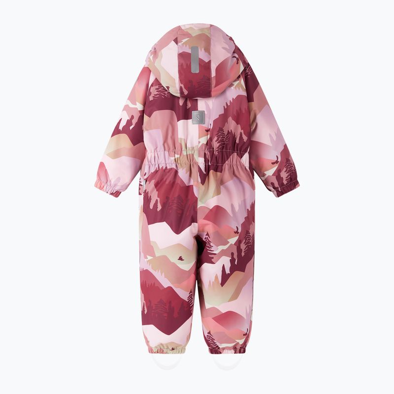 Children's suit Reima Puhuri grey pink 2