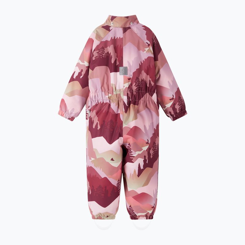 Children's suit Reima Puhuri grey pink 3
