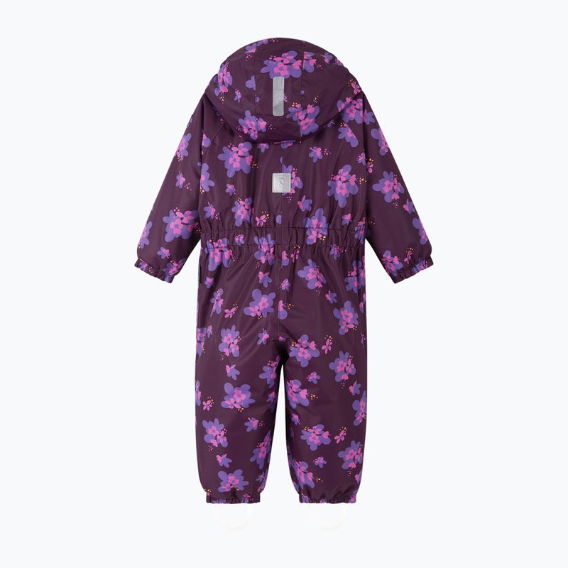 Children's ski suit Reima Puhuri deep purple 2