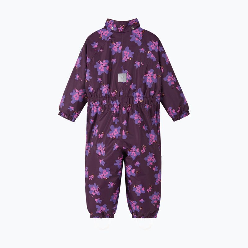 Children's ski suit Reima Puhuri deep purple 3