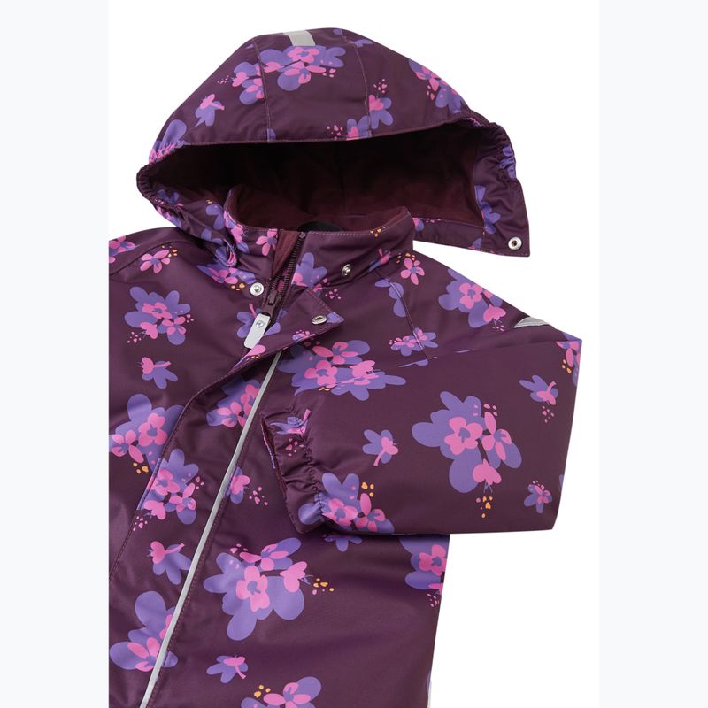 Children's ski suit Reima Puhuri deep purple 4
